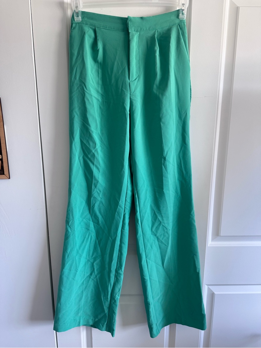 Love Tree bright green Wide-Leg Trousers